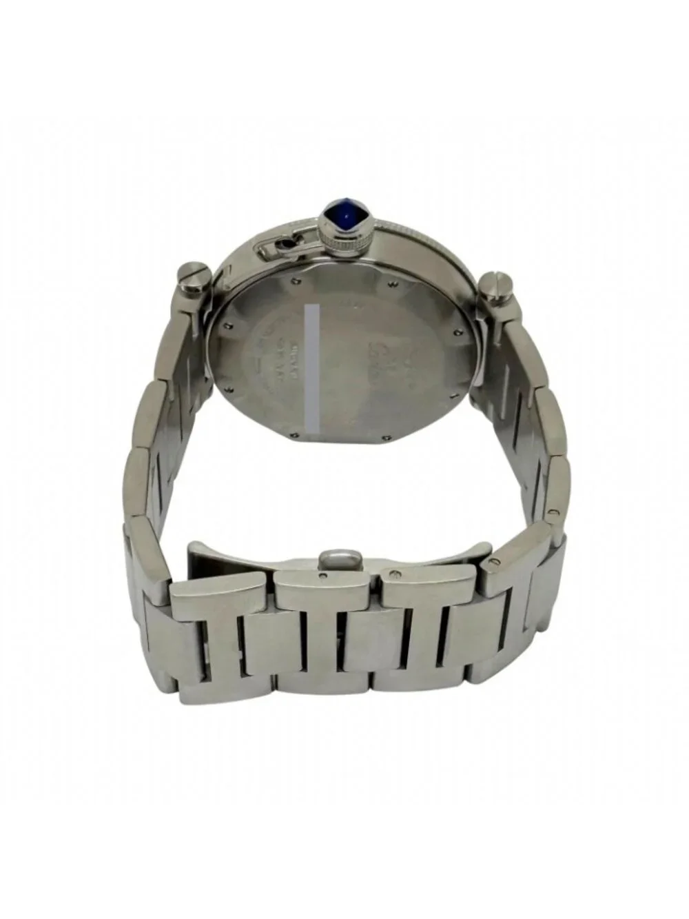 Cartier Pasha Seatimer Silver Watch Stainless Steel Automatic